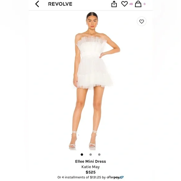 Katie May | Dresses | Katie May Zelle Mini Dress Bridal | Poshmark